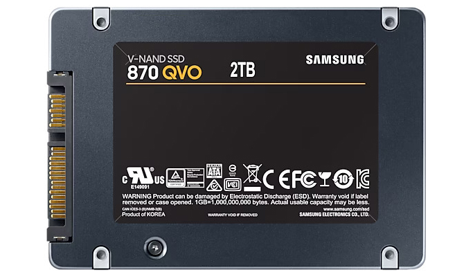 Samsung 870 QVO 2tb Sata SSD