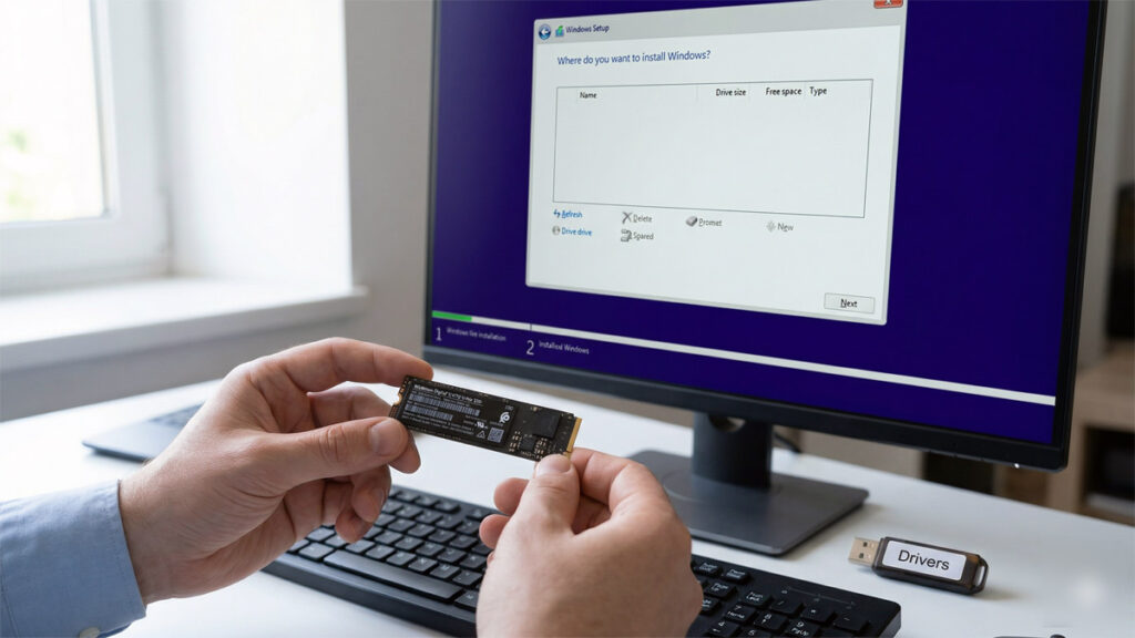 Drive Not Detected During Windows Installation: How to Fix WD SN770 & NVMe SSD Visibility