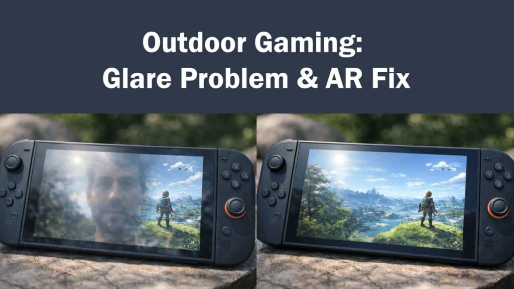 How to Play Nintendo Switch 2 Outdoors in Sunlight (Conquering Glare)