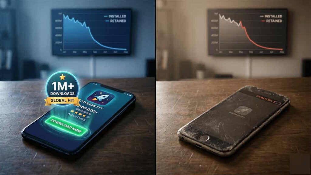 Sora Retention Rate Hits 0%: Why App Downloads vs Retention Is the Real Problem