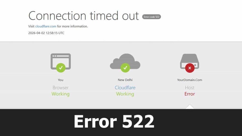 Cloudflare Error 522: First Check Status Pages, Then Try These 7 Fixes