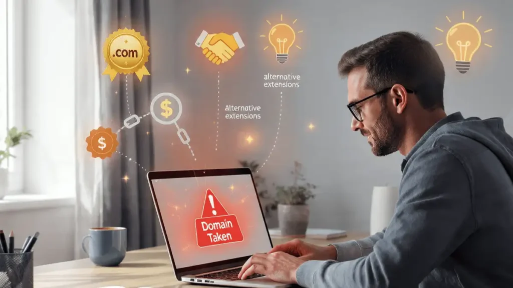Domain Name Is Already Registered? Here’s What Smart Founders Do