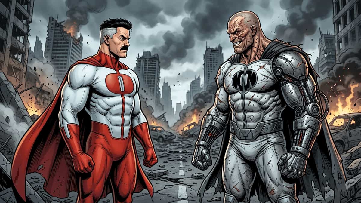 Omni-Man vs. Conquest – Soldier vs. Monster (Who Really Wins?)