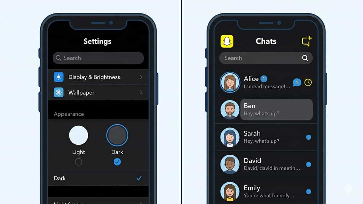 How to Make Snapchat Dark Mode (Android & iPhone)