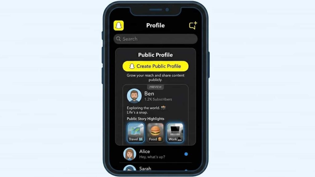 How to Make a Public Profile on Snapchat (Grow Your Audience)