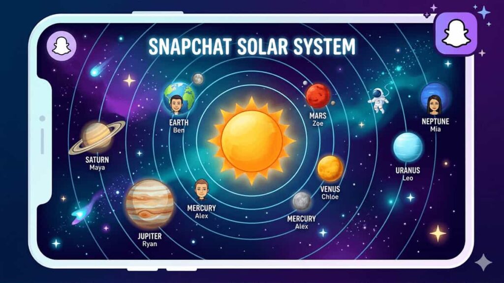 Snapchat Solar System – What Is It & How to See Your Planet Ranking