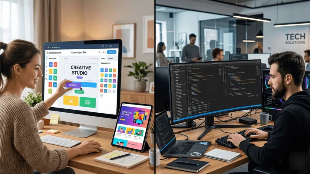 Website Builder vs WordPress Hosting: Which One Is Right for You?