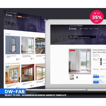 DW-FAB - Aluminium Fabricator Website Ext